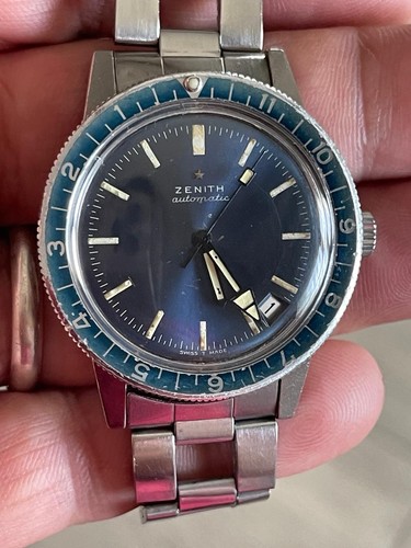 Zenith diver vintage a3634 - zenith,