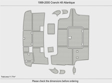 Pavimento barca Cranchi 48