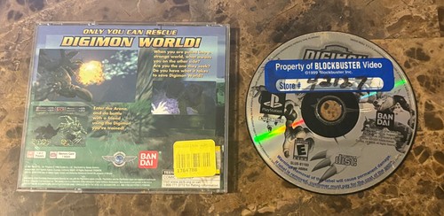 Digimon world sony - digimon,
