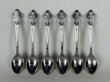 Rolex Bucherer Servizio 6 Cucchiaini Souvenir Svizzera “Lucerne” Anni ‘80