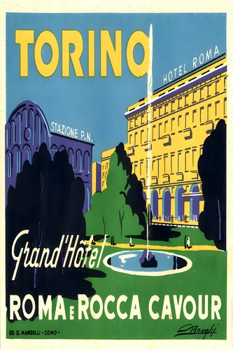 Poster torino viaggio - poster,