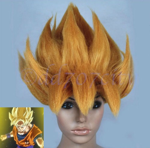 Dragonball parrucca cosplay - dragonball,
