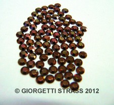 BORCHIE SFACCETTATE 5mm Grigio 100pz Termoadesive scarpe shirt magliette borse