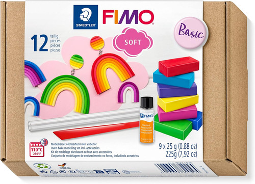 Fimo soft basic set panetti - fimo,