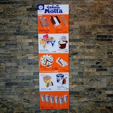 Insegna Tabella Gelati Motta