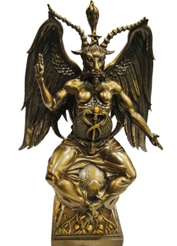 Statuina baphomet demone - baphomet,