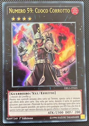 Numero 59 cuoco - yu-gi-oh,