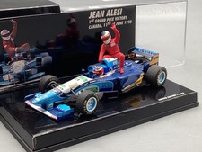Modellini auto 1:43 Minichamps Renault Jean Alesi 1° GP Victory Canada 1995 in confezione originale