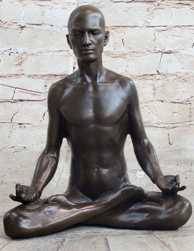 Bronzo scultura maschio - bronzo,