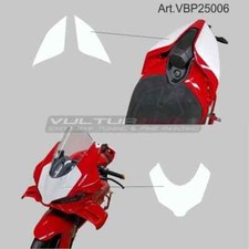 Adesivi tabelle portanumero cupolino e coda Ducati Panigale V4/V4S  "VBP25006"