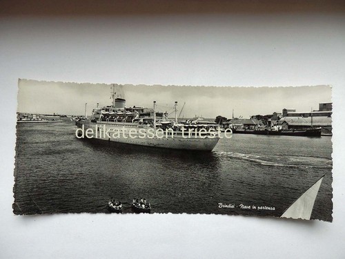 Brindisi nave ship piroscafo - ship,