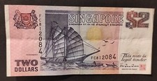 Singapore banconota da 2