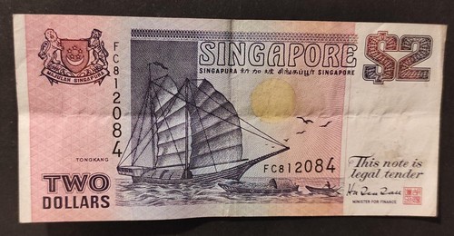 Singapore banconota 2 - da,