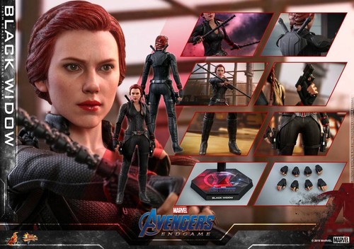 Hot toys mms533 - vedova, nera