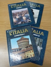 CONOSCERE L'ITALIA Lotto 4 Libri Volumi DE AGOSTINI 1990 VENETO e LOMBARDIA !