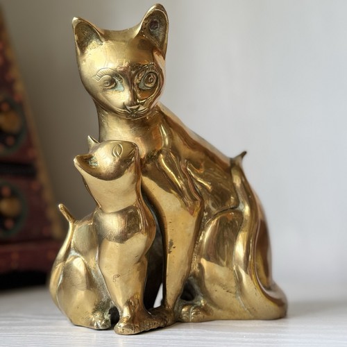 Statua gatto gattino in - gatto,