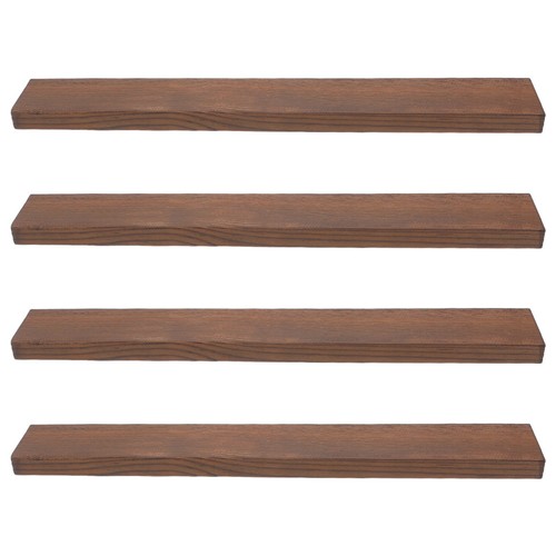 4pz strisce legno caffè - 4pz,