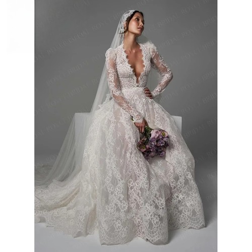 Abito sposa vintage pizzo - abito,