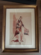 Fra Ignazio Damini acquerello 1976 