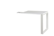 Allungo scrivania linea Disegno colore bianco laccato lucido accessorio arredo