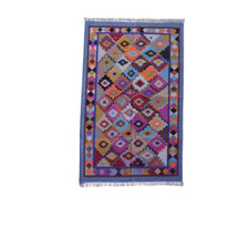 Tappeto con motivo geometrico