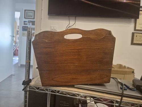 Portariviste vintage legno - in,