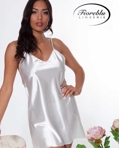 Fiore blu sottoveste donna - da,
