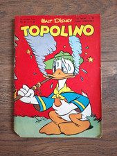 Topolino Libretto 69 Con Bollino, prima edizione originale Disney Mondadori 1953