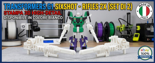 Transformers sixshot fucili - g1,