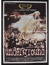manifesto UNDERGROUND Emir Kusturica Guerra Balcani Jugoslavia Sposa A63