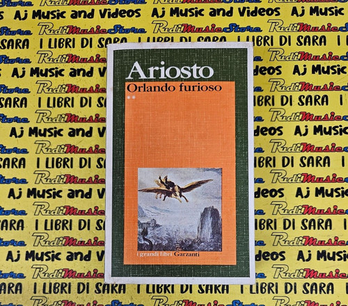 Book libro orlando furioso - orlando,