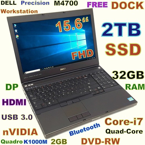 Workstation dell m4700 - dell, i7-quad