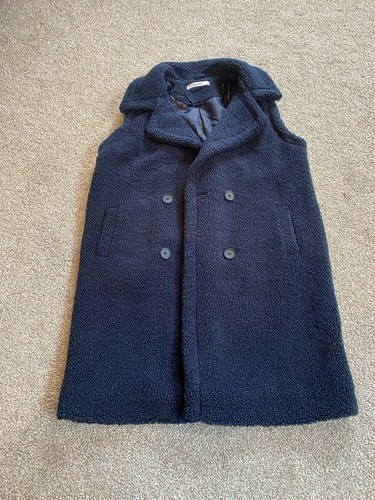 Gilet pile navy longline - longline, nuovo