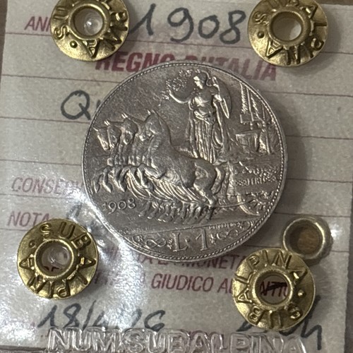 Regno italia 1 lira - regno,