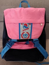 ZAINO INVICTA  JOLLY TOP FUCSIA BLU VINTAGE ANNI 80 90  2000 U572