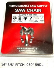 CATENA 16" 59DL 3/8" ADATTA HOMELITE 150, 150 AUTO, SUPER EZ, SUPER EZ 250, EZ, SEZ