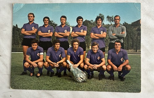 Cartolina fiorentina squadra - cartolina,