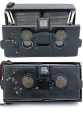 Murer Klapp SL stereo camera 3D made in Italy italian 60x130mm format.