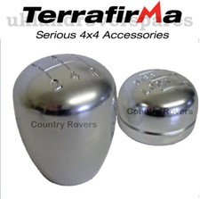 LAND ROVER DEFENDER TD5 MANOPOLE LEVA CAMBIO ALLUMINIO LUCIDO R380 G/BOX