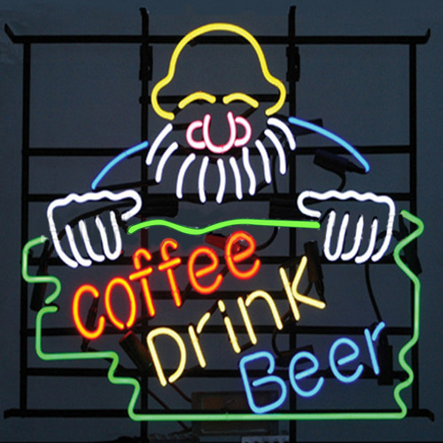 Insegna neon caffè bevanda - neon,