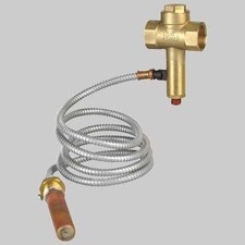 VALVOLA DI SCARICO TERMICO 3/4 Capillare da 1,2 M.Valvole Sicurezza