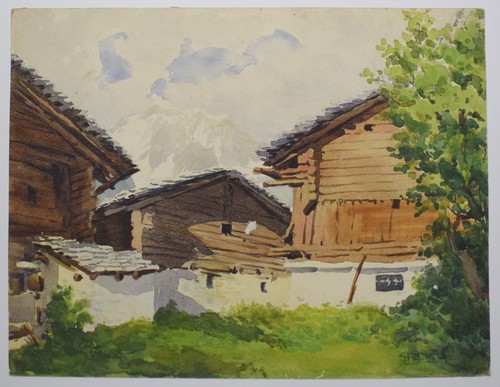Dipinto watercolor bozzetto - watercolor,