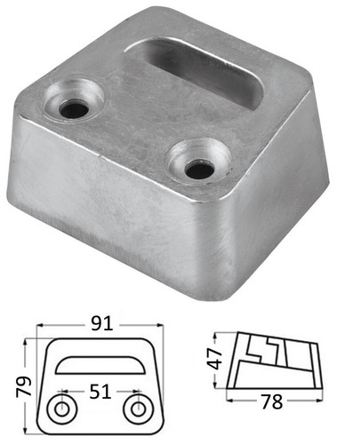 Anodo piede omc - omc, duo