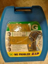 Catene da neve KONIG No Problem Zip per auto 090 12 mm nuove mai usate
