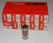 6CB6  - 6CF6 RCA lotto n. 10 pezzi