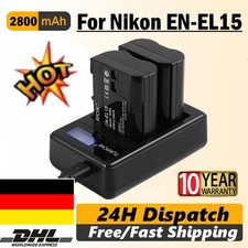 Batteria 2800 mah - batteria, en-el15