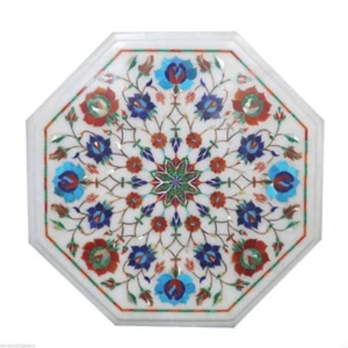 Tavolino marmo bianco - tavolino,