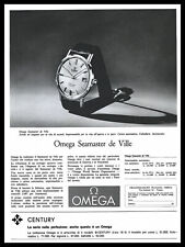 Anni ' 60  * Pubblicità Originale "Omega, Seamaster de Ville" Italia