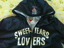 Giubbotto donna estivo blu notte tg m 42 cappuccio Athletics Company Sweet Years