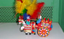 CARRETTINO SICILIANO CARRETTO REALIZZATO A MANO 13 CM